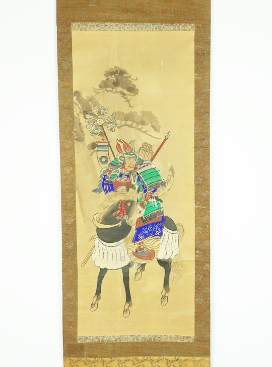 Oda Nobunaga Kakejiku, Authentic Japanese Scroll - YO23010210