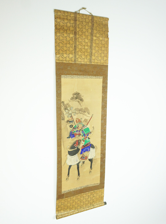Oda Nobunaga Kakejiku, Authentic Japanese Scroll - YO23010210