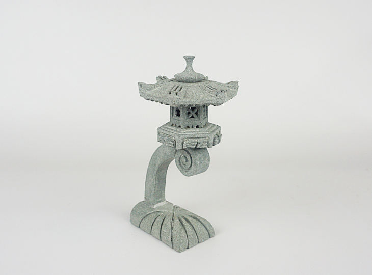 Rankei Gata Ishidōrō, Granite Miniature Lantern - YO23020003