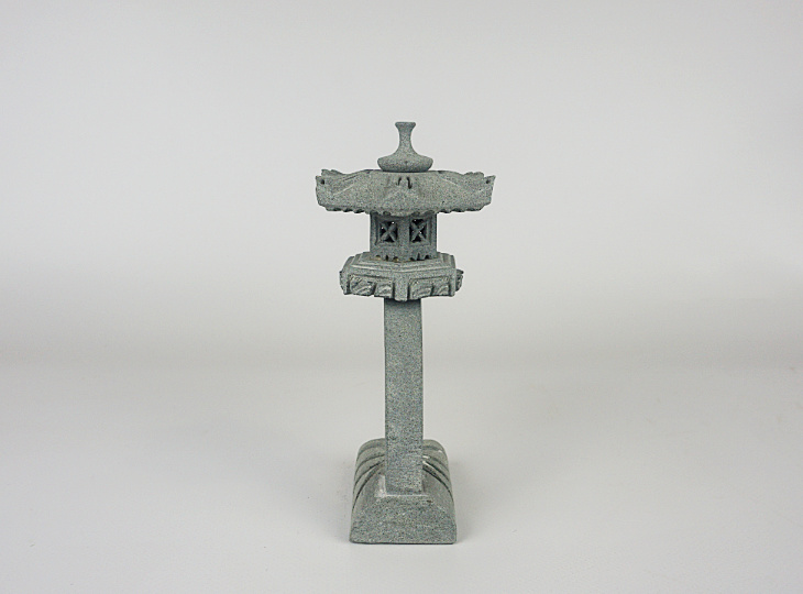 Rankei Gata Ishidōrō, Granite Miniature Lantern - YO23020003