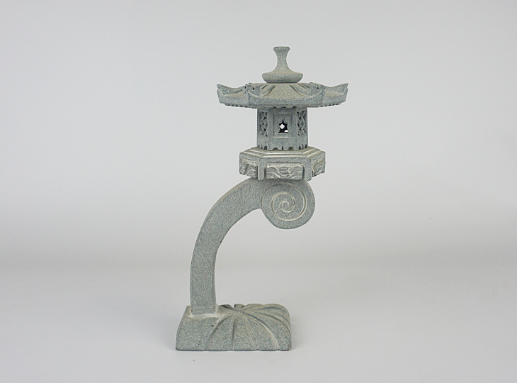 Rankei Gata Ishidōrō, Granite Miniature Lantern - YO23020016