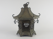 Ryūgū Tsuridōrō, Japanese Antique Metal Lantern - YO23010044
