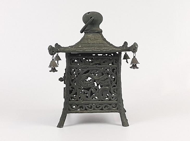 Ryūjin Tsuridōrō, Japanese Antique Metal Lantern - YO23010021