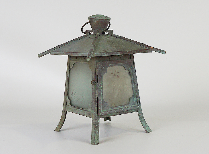Shikaku Tsuridōrō, Japanese Metal Lantern - YO23010123