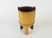 Takesei Kabin, Vintage Ikebana Bamboo Vase - YO23010017