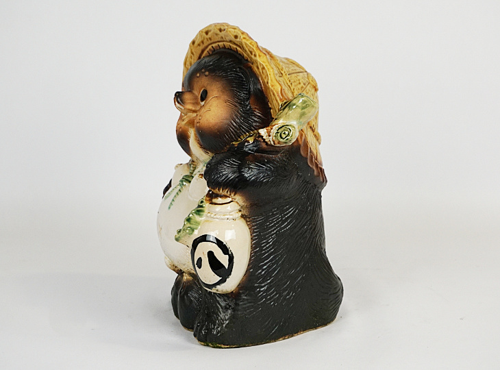 Tanuki, Japanese Ceramic Statue - YO23010063