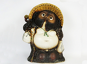 Tanuki, Japanese Ceramic Statue - YO23010068