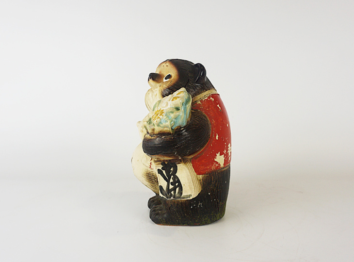 Tanuki, Japanese Ceramic Statue - YO23010088