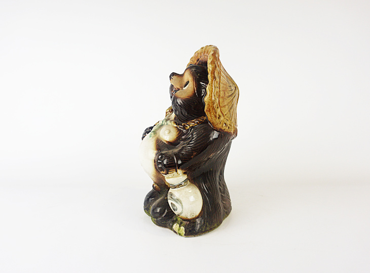 Tanuki, Japanese Ceramic Statue - YO23010089