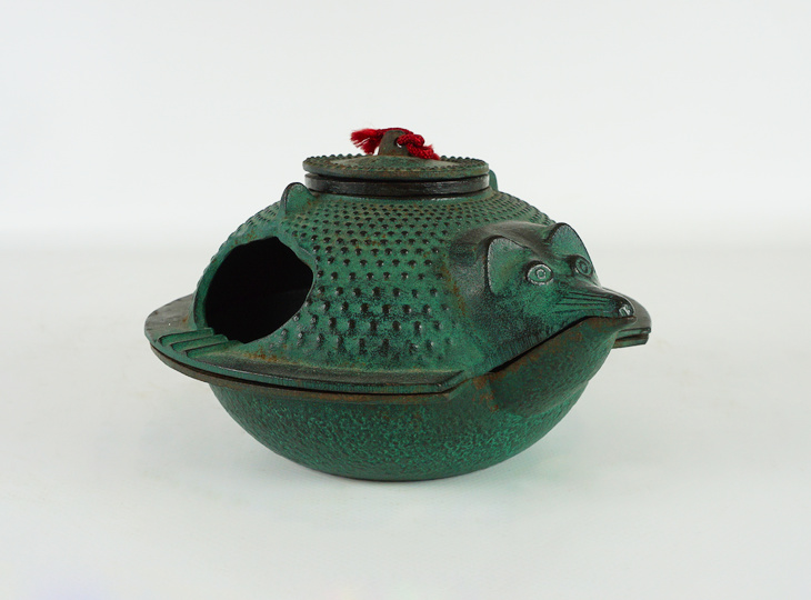 Tanuki Koro, Japanese Copper Incense Burner - YO23010170