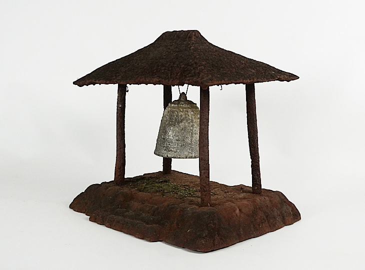 Tsuriganedo, Antique Japanese Temple Bell House - YO23010132
