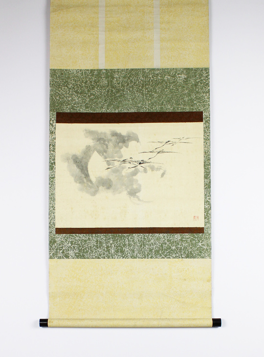 Tsuru Kakejiku, Authentic Japanese Scroll - YO23010349