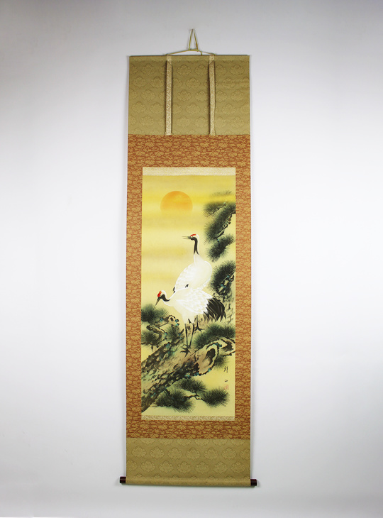 Tsuru Kakejiku, Authentic Japanese Scroll - YO23010356