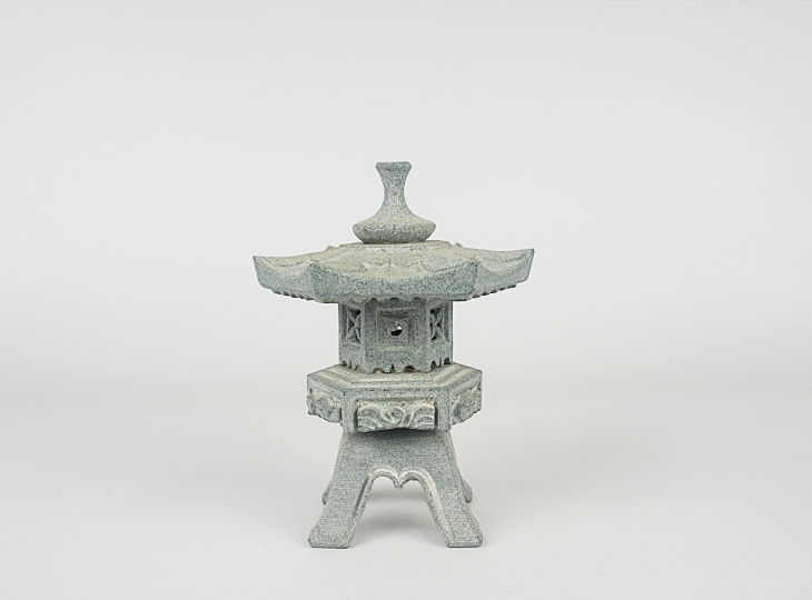 Yukimi Gata Ishidoro, Granite Miniature Lantern - YO23020004