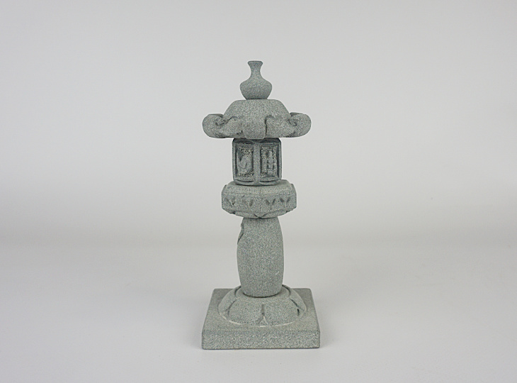 Zendō-ji Gata Ishidōrō, Granite Miniature Lantern - YO23020012
