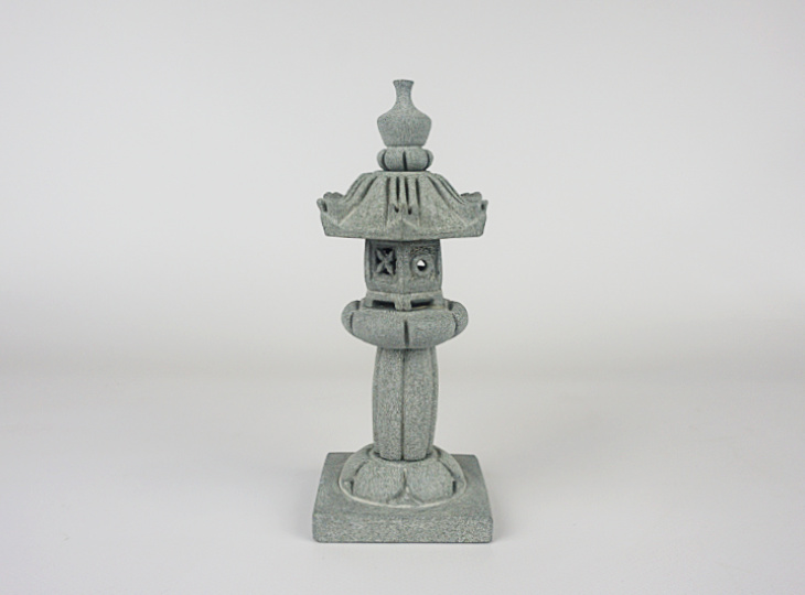 Edo Gata Ishidoro, Granieten Miniatuur Lantaarn - YO23020001