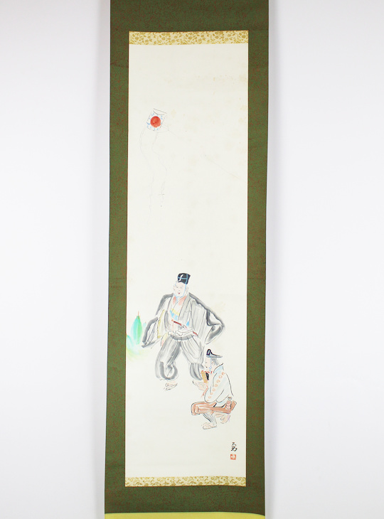 Heian Tako-age Kakejiku, Authentieke Japanse Scroll - YO23010313
