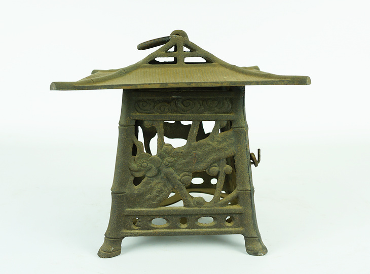 Himawari Tsuridōrō, Japanse Antieke Metalen Lantaarn - YO23010158