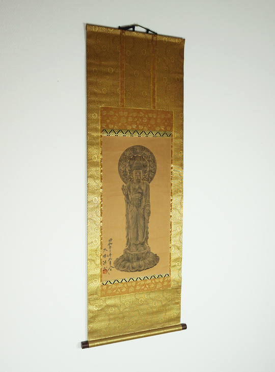 Hotoke Kakejiku, Authentieke Japanse Scroll - YO23010208