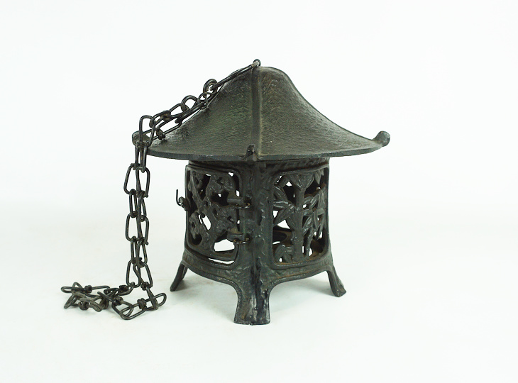 Kinoko Tsuridoro, Japanse Antieke Metalen Lantaarn - YO23010203