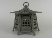 Kumori Tsuridōrō, Japanse Antieke Metalen Lantaarn - YO23010042