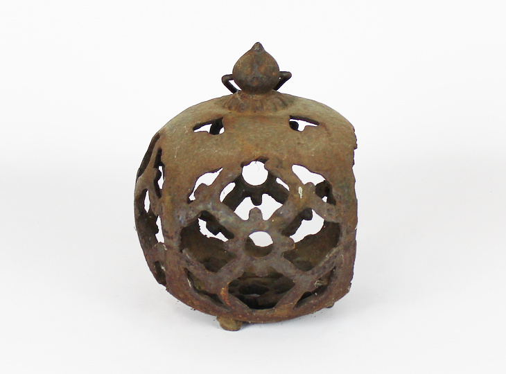 Marugata Tsuridoro, Japanse Antieke Metalen Lantaarn - YO23010228