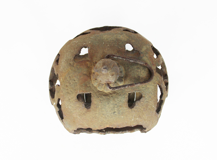 Marugata Tsuridoro, Japanse Antieke Metalen Lantaarn - YO23010228