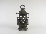 Ryūmai Tsuridōrō, Japanse Antieke Metalen Lantaarn - YO23010039