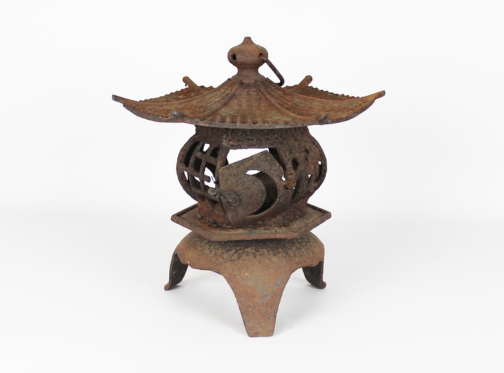 Sankyaku Tsuridoro, Japanse Metalen Lantaarn - YO23010230