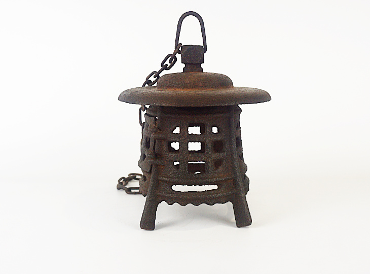 Sokonuke Tsuridoro, Japanse Antieke Metalen Lantaarn - YO23010093