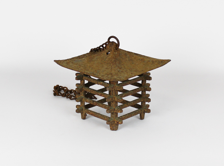 Suihei Tsuridoro, Japanse Antieke Metalen Lantaarn - YO23010226