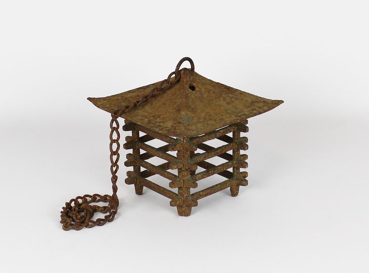 Suihei Tsuridoro, Japanse Antieke Metalen Lantaarn - YO23010226