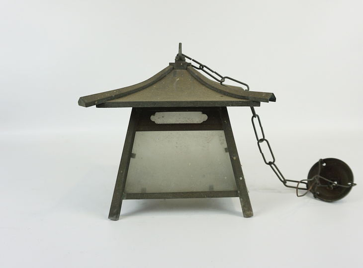 Suzu Tsuridōrō, Japanse Antieke Metalen Lantaarn - YO23010150