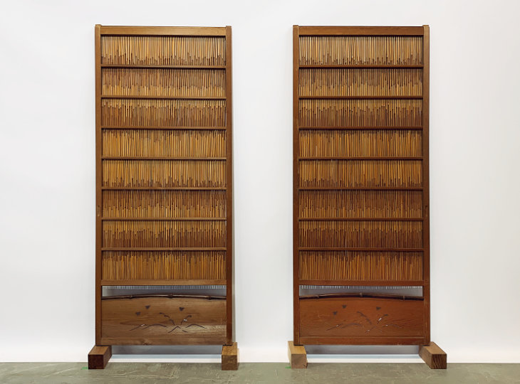 Aogara Sudo, Antique Japanese Summer doors - YO24010013