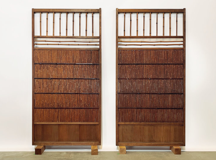Chikurin Sudo, Antique Japanese Summer doors - YO24010034