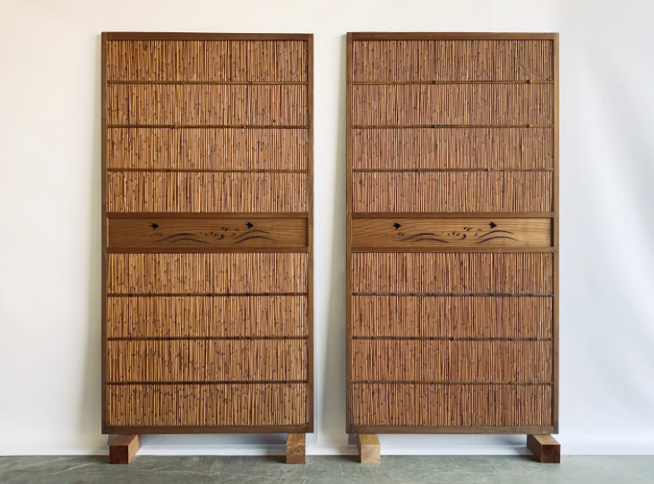 Kamome Sudo, Antique Japanese Summer doors - YO24010004
