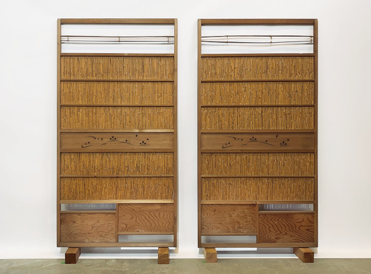Keitai Sudo, Antique Japanese Summer doors - YO24010019