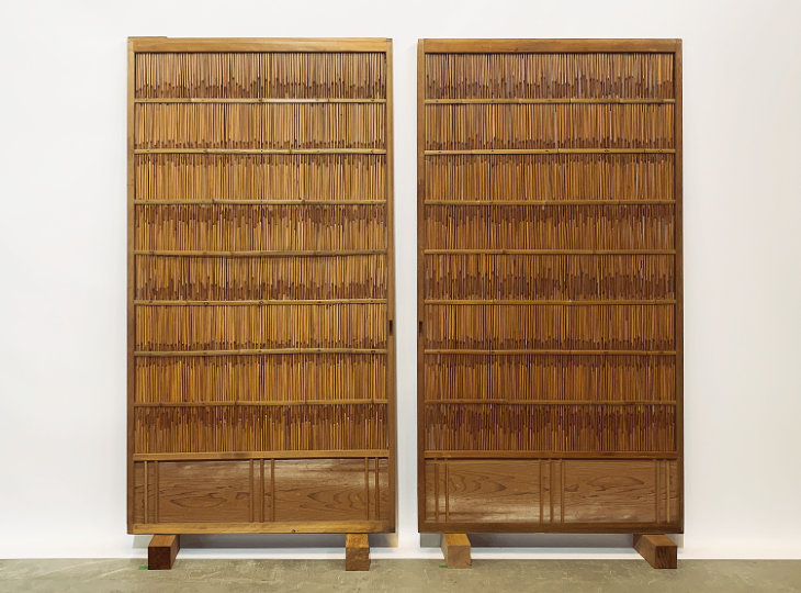 Suichokusen Sudo, Antique Japanese Summer doors - YO24010018