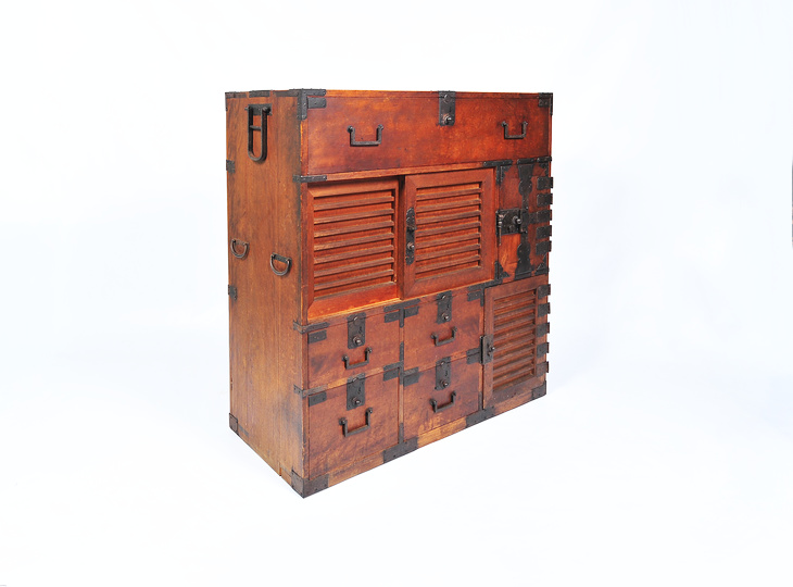 Choba Tansu Cabinet, Antique Japanese Furniture - YO25010007