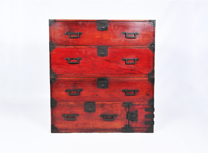 Isho Tansu Cabinet, Antique Japanese Furniture - YO25010005