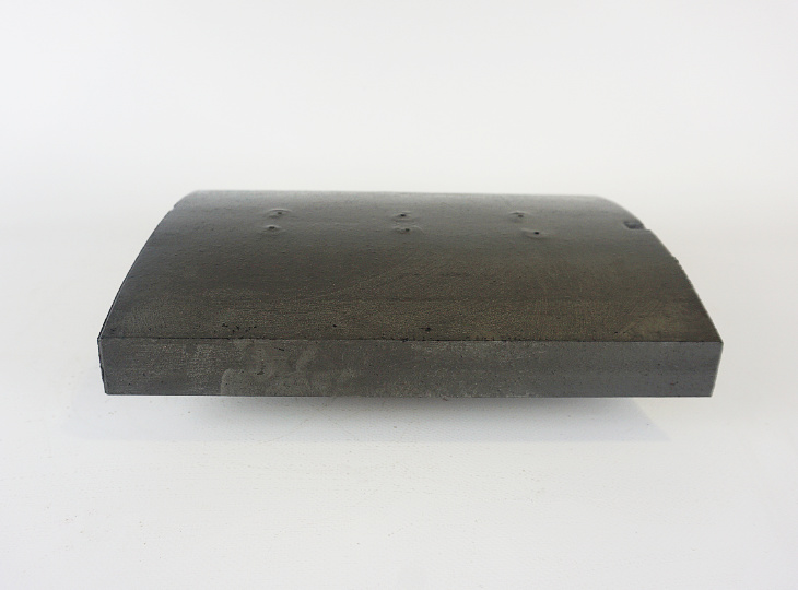 Atsu Noshi, Japanese Ceramic Roof Tile Ridge Field 4 pieces - 1 m1 - YO30010010