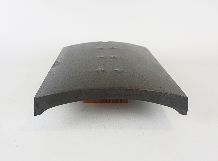 Atsu Noshi, Japanese Ceramic Roof Tile Ridge Field - YO30010010