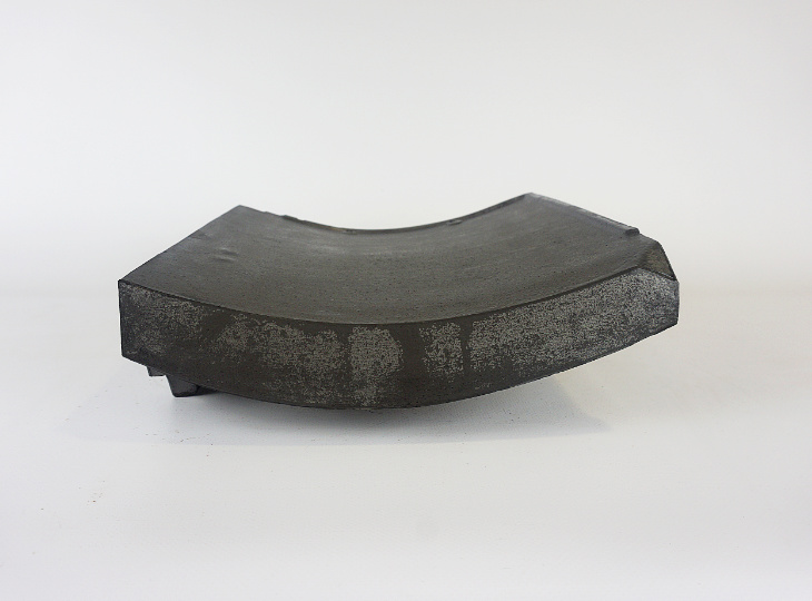 Man Ju Sode Left, Japanese Ceramic Roof Tile Eave Corner Left - YO30010003