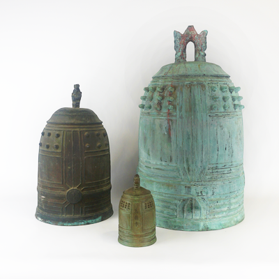 Japanese Tsurigane Temple Bells For Sale