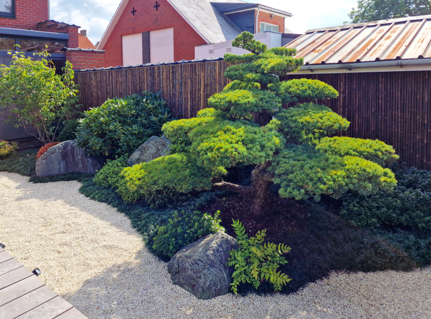 Japanese Backyard in Belgium