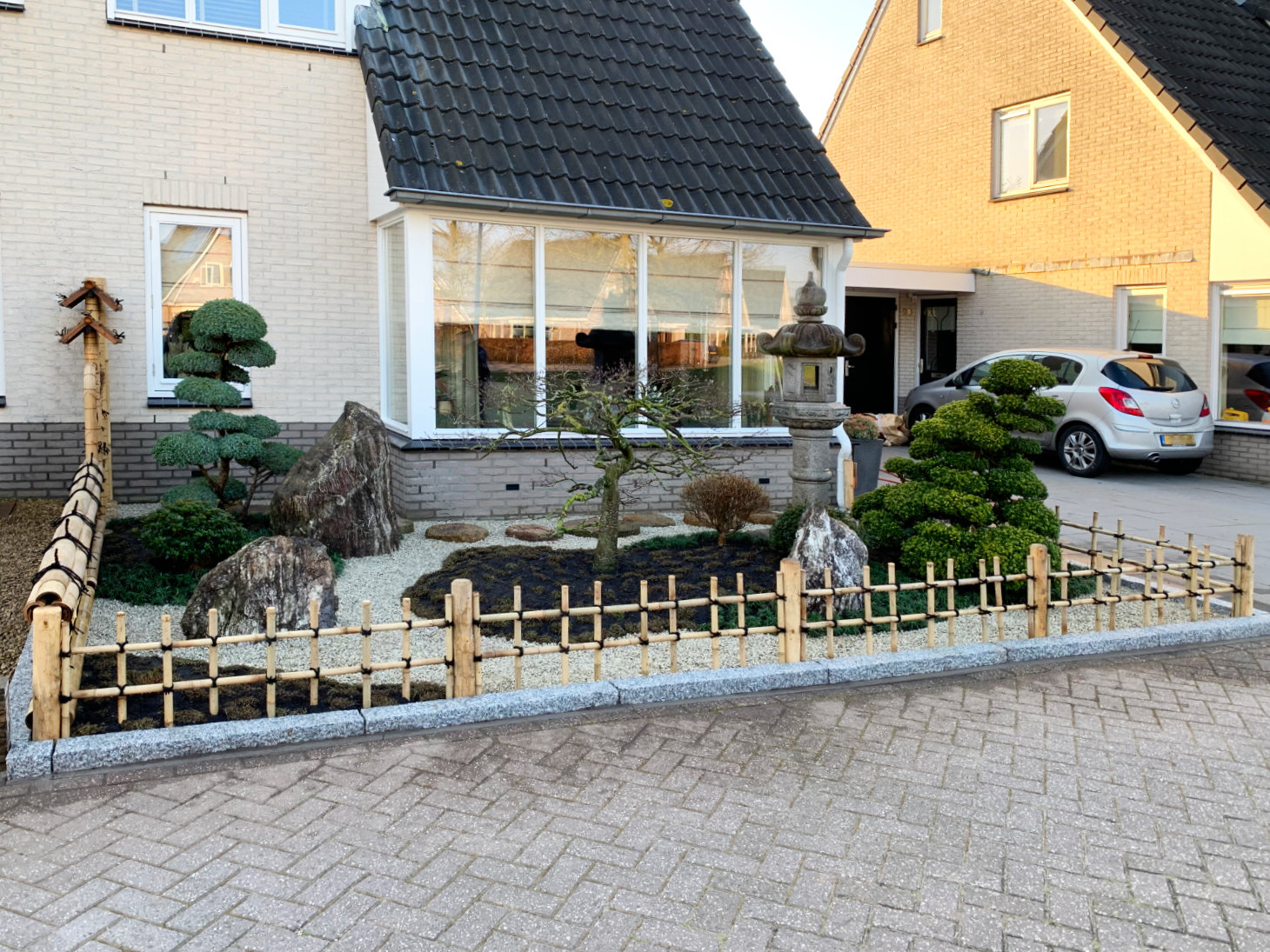 Japanese Front Garden Home Landscape