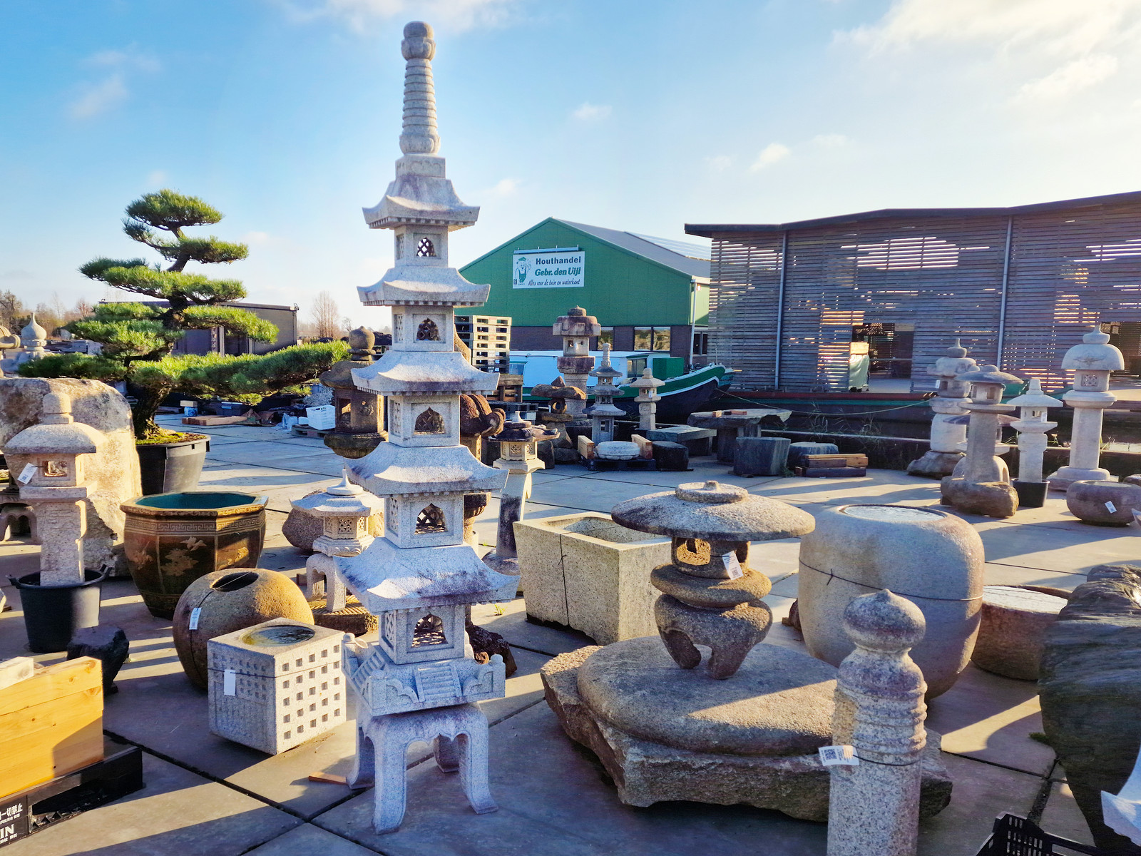 Japanese Garden Stone Pagoda for Sale