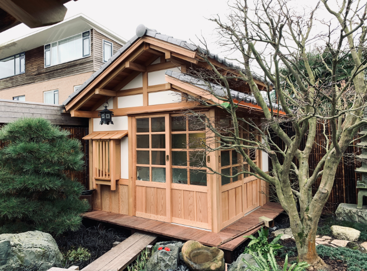 japanese garden house