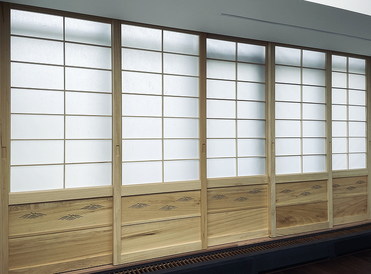 Traditional Japanese Woodwork Carpentry Fusuma Doors
