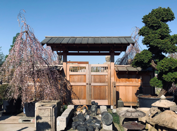 Traditional Japanese Woodwork Carpentry Japanese Gate Yokoso Boskoop